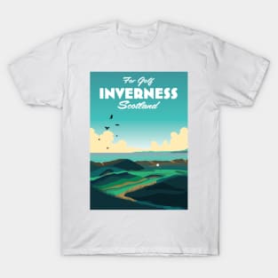 Inverness Scotland Golf T-Shirt